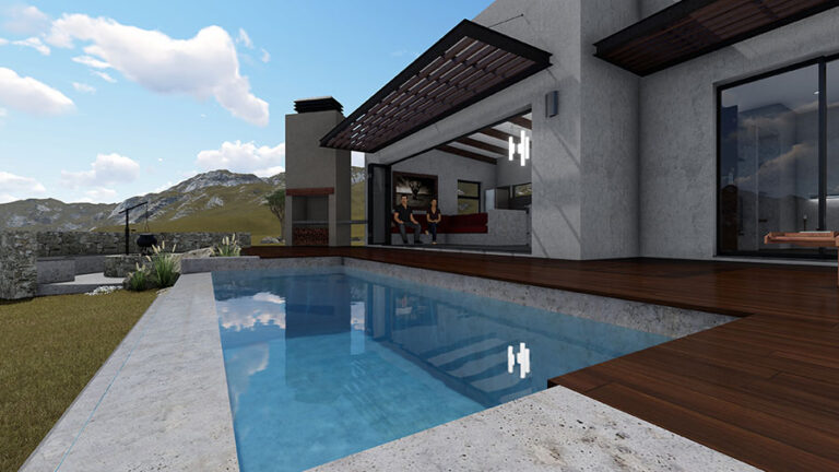 Bedrock Nature Reserve - Photo-realistic Renderings